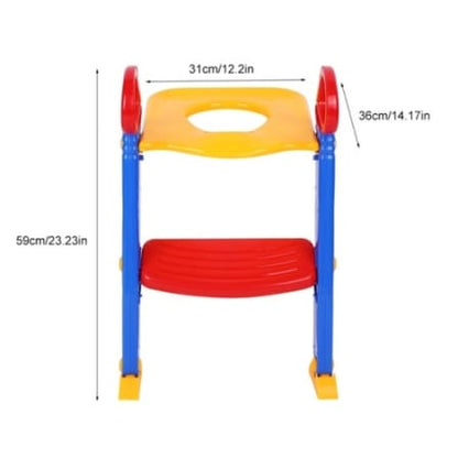FOLDING POTTY TRAINING TOILET LADDER_3